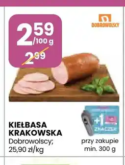 Stokrotka Kiełbasa krakowska Dobrowolscy oferta
