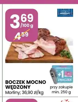 Stokrotka Boczek mocno wędzony Morliny oferta