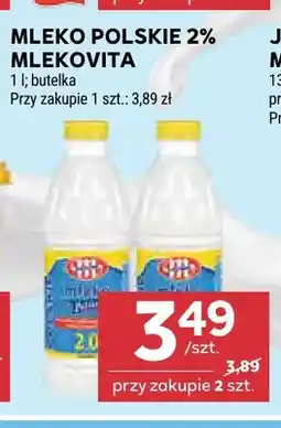 Stokrotka Mleko polskie Mlekovita 2% oferta