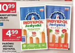 Stokrotka Parówki Indykpol Jedynki Naturalne oferta