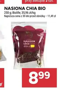 Stokrotka Nasiona chia Bio BioLife oferta
