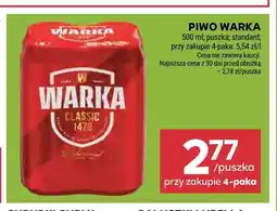 Stokrotka Piwo Warka Classic oferta
