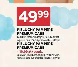 Stokrotka Pieluchy Pampers Premium Care mini oferta