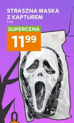 Stokrotka Straszna maska z kapturem Party Time oferta