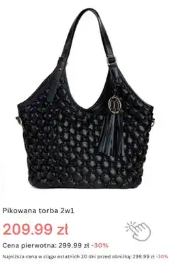 Monnari Pikowana torba 2w1 Monnari oferta
