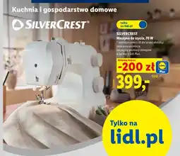 Lidl Maszyna do szycia Silvercrest 70W oferta