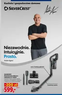 Lidl Akumulatorowy odkurzacz cyklonowy 2 w 1 400W Silvercrest oferta