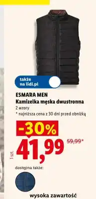 Lidl Kamizelka męska dwustronna oferta