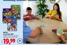 Lidl Gra karciana UNO Flip Mattel oferta