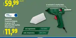 Lidl Pistolet do klejenia na gorąco 15W Parkside oferta