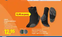 Lidl Skarpetki outdoorowe Crivit 2-pak oferta