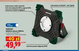 Lidl Reflektor roboczy Parkside 2000lm oferta