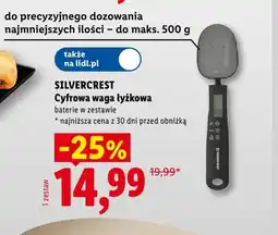 Lidl Cyfrowa waga łyżkowa Silvercrest oferta