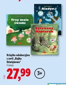 Lidl Książka edukacyjna z serii Bajka Dźwiękowa Aladyn oferta