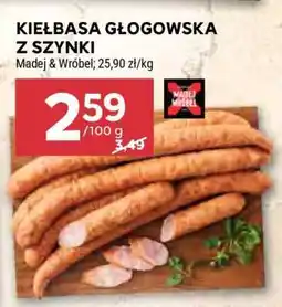 Stokrotka Market Kiełbasa głogowska z szynki oferta