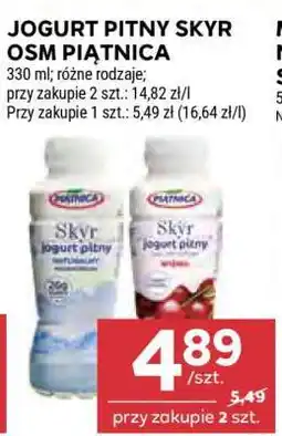 Stokrotka Market Jogurt pitny Skyr OSM Piątnica oferta