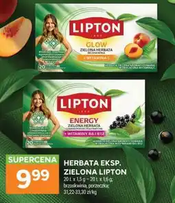 Stokrotka Market HERBATA EKSP. ZIELONA LIPTON oferta