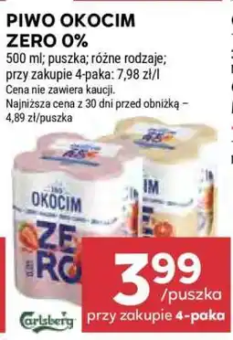 Stokrotka Market PIWO OKOCIM ZERO 0% oferta