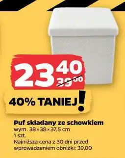 Netto Puf składany ze schowkiem oferta