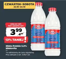 Netto Mleko Polskie 3,2% Mlekovita oferta