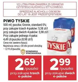 Stokrotka Market Piwo Tyskie oferta