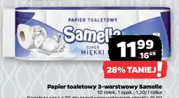 Netto Papier toaletowy 3-warstwowy Samelle oferta