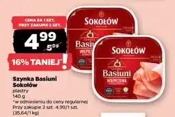 Netto Szynka Basiuni SOKOŁÓW oferta