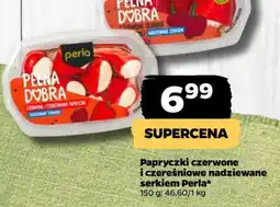 Netto Papryczki czerwone i czereśniowe nadziewane serkiem Perla oferta