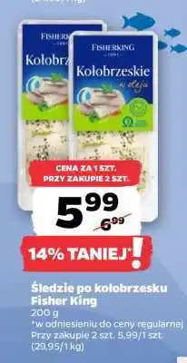 Netto Śledzie po kołobrzesku Fisher King oferta