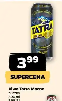 Netto Piwo Tatra Mocne oferta