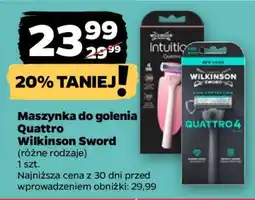 Netto Maszynka do golenia Quattro Wilkinson Sword oferta