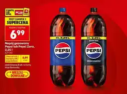 Biedronka Napój gazowany Pepsi lub Pepsi Zero, 2,25 l oferta