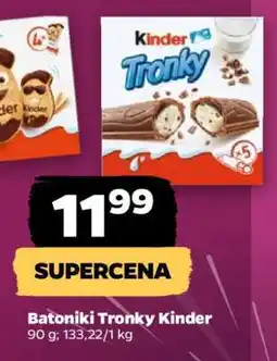Netto Batoniki Tronky Kinder oferta