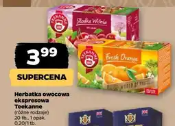 Netto Herbatka owocowa ekspresowa Teekanne oferta