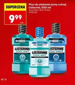 Biedronka Płyn do płukania jamy ustnej Listerine 500 ml oferta