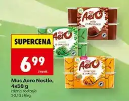 Biedronka Mus Aero Nestle, 4x58 g oferta