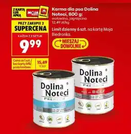 Biedronka Karma dla psa Dolina Noteci, 800 g oferta