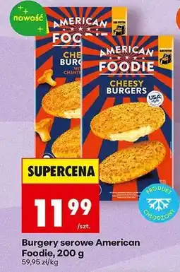 Biedronka Burgery serowe American Foodie, 200 g oferta