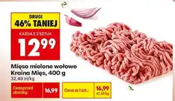 Biedronka Mięso mielone wołowe Kraina Mięs , 400 g oferta