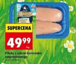 Biedronka Filety z piersi kurczaka zagrodowego oferta