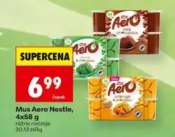Biedronka Mus Aero Nestle, 4x58 g oferta