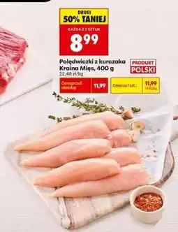 Biedronka Polędwiczki z kurczaka Kraina Mies 400 g oferta