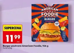 Biedronka Burger pastrami American Foodie, 156 g oferta
