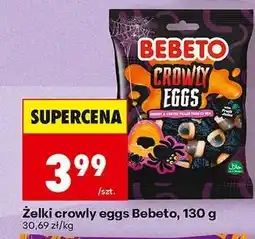 Biedronka Żelki crowly eggs Bebeto, 130 g oferta