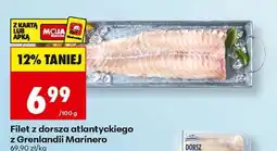 Biedronka Filet z dorsza atlantyckiego z Grenlandii Marinero oferta