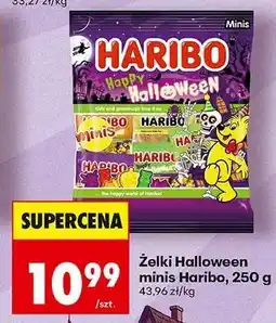 Biedronka Żelki Halloween minis Haribo, 250 g oferta