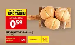 Biedronka Bułka poznańska 75 g oferta