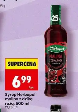 Biedronka Syrop Herbapol malina z dziką różą, 500 ml oferta