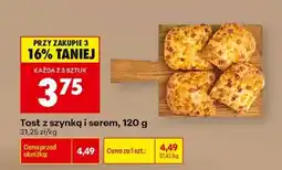 Biedronka Tost z szynką i serem , 120 g oferta