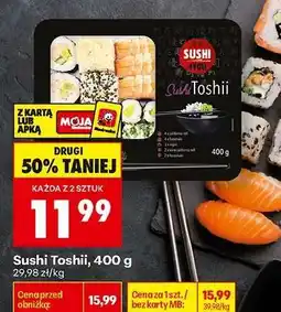 Biedronka Sushi Toshii 400 g oferta